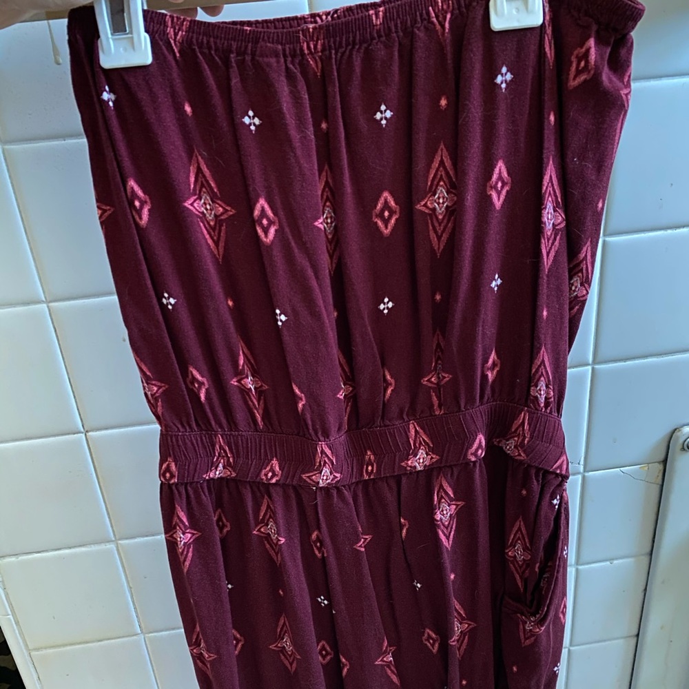 Maroon Romper !